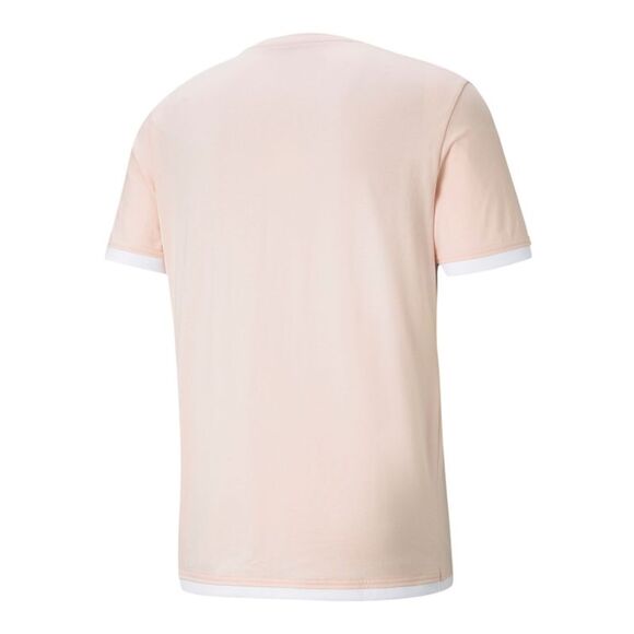 NWT PUMA Mens Summer Court Elevate Pink Logo Graphic Short Sleeve T-Shirt L - Picture 2 of 3